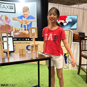 MaxStax Gaming played by a girl